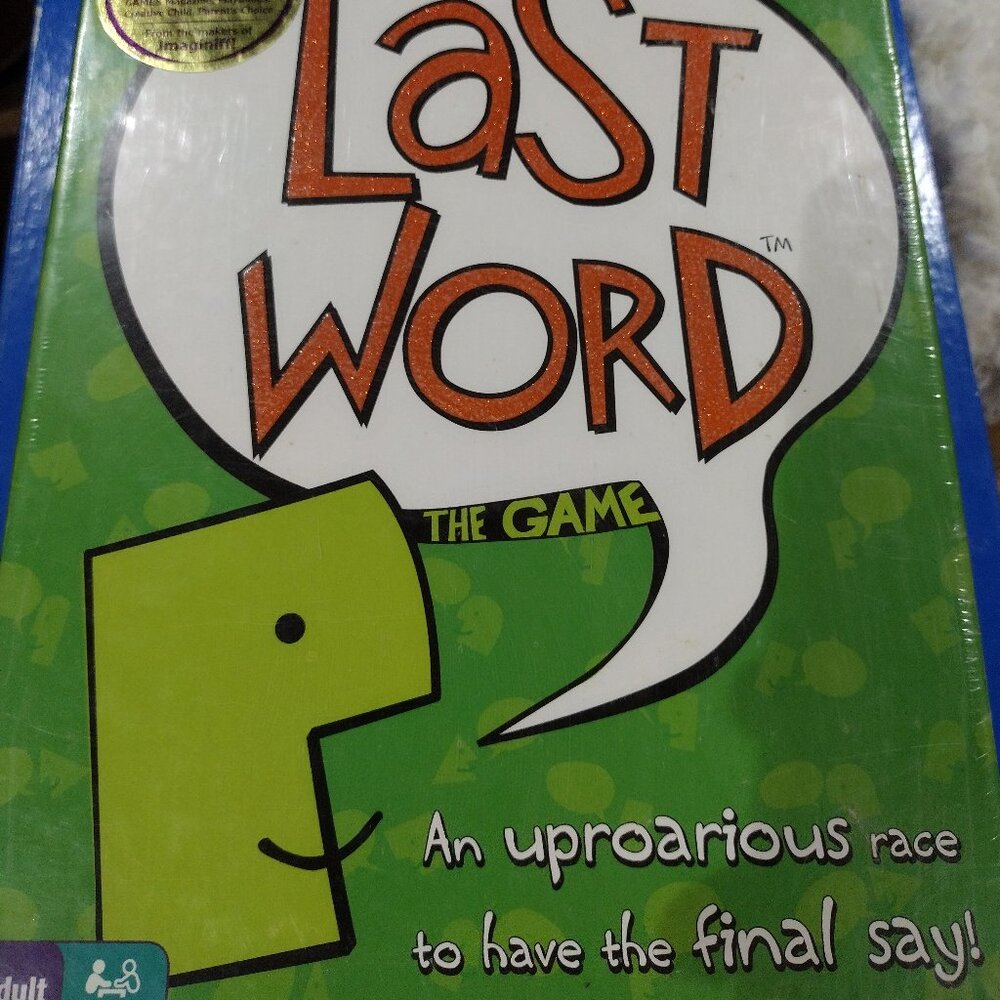 NIB Factory Sealed - Last Word The Game - 2006 - By Buffalo Games